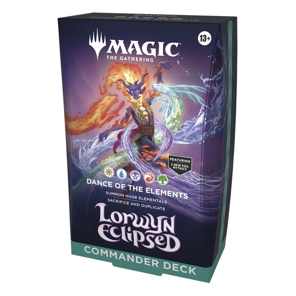 Magic the Gathering Lorwyn Eclipsed Commander Decks Display (4) english Trading cards