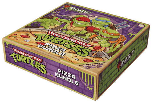Magic the Gathering Teenage Mutant Ninja Turtles Pizza Bundle english Trading cards