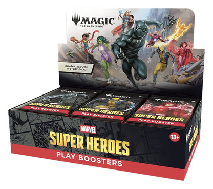 Magic the Gathering Marvel Super Heroes Play Booster Display (30) Wizards of the Coast