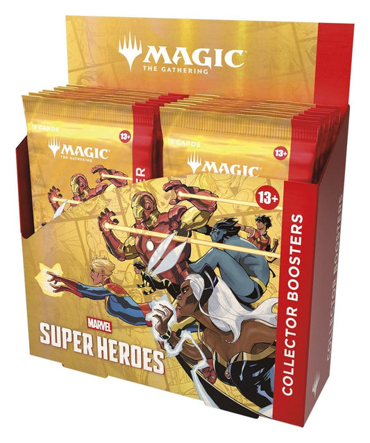 Magic the Gathering Marvel Super Heroes Collector Booster Display (12)