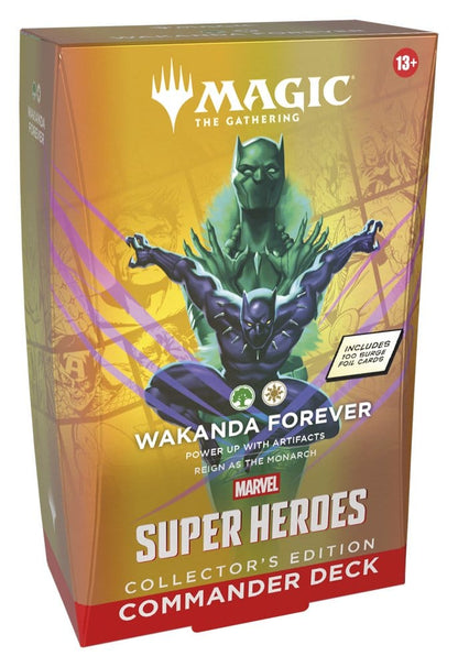 Magic the Gathering Marvel Super Heroes Collector's Edition Commander Decks Case (4)