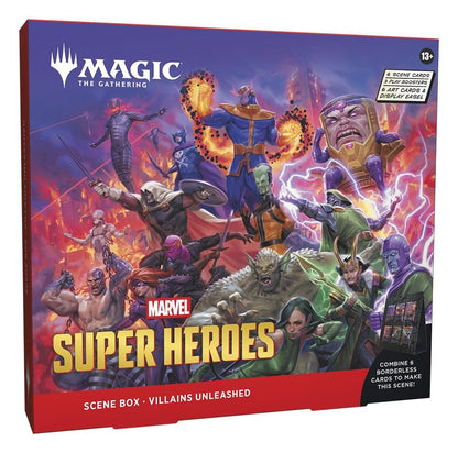 Magic the Gathering Marvel Super Heroes Scene Box Display (4) Wizards of the Coast