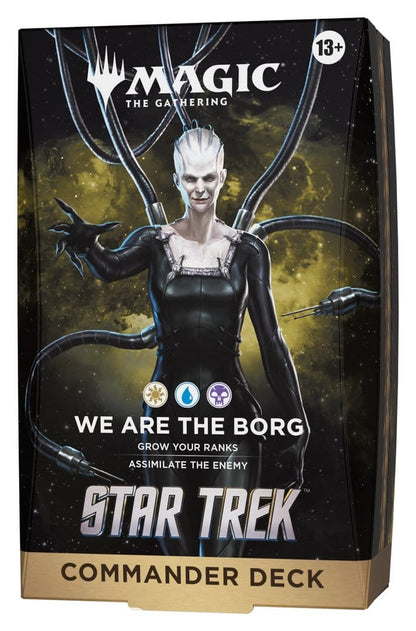 Magic the Gathering Star Trek Commander Decks Case (4) english