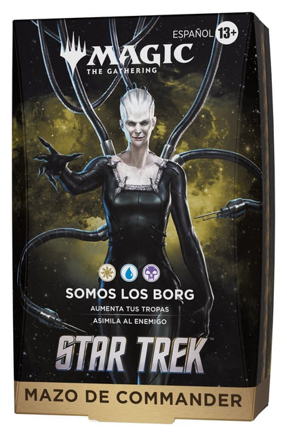 Magic the Gathering Star Trek Commander Decks Case (4) spanish
