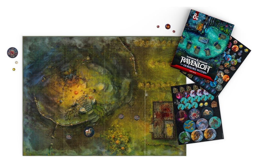 Dungeons & Dragons RPG Ravenloft: The Horrors Within Map Pack *English Version*