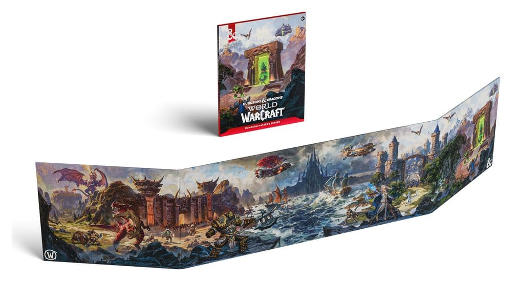 Dungeons & Dragons RPG World of Warcraft Dungeon Master's Screen *English Version*
