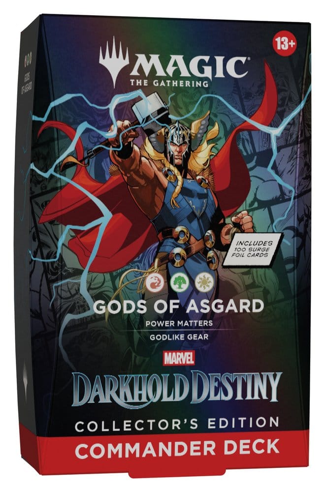 Magic the Gathering Marvel: Darkhold Destiny Collector's Edition Commander Decks Case (4) english