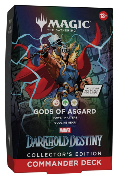 Magic the Gathering Marvel: Darkhold Destiny Collector's Edition Commander Decks Case (4) english
