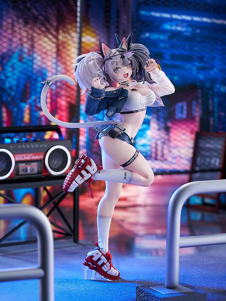 Original Character Figure 1/7 Melterna Girl: Metako Illustration by Neko Metal 23 cm