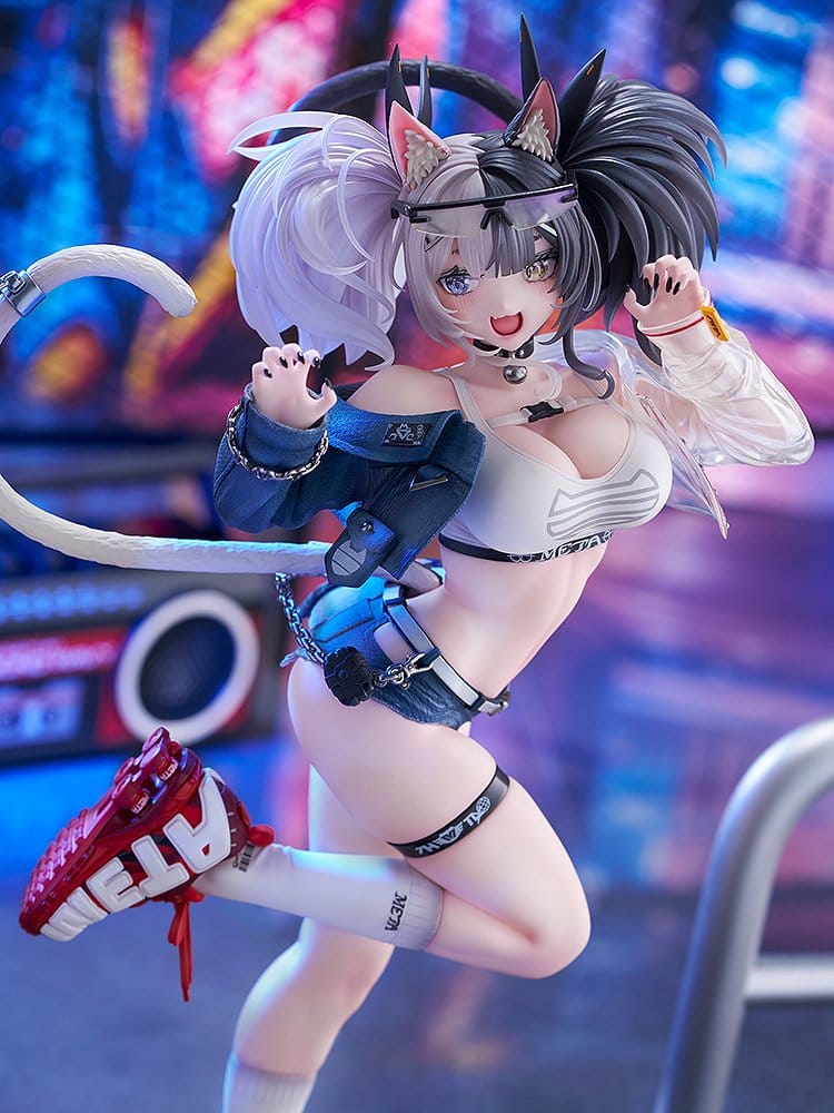 Original Character Figure 1/7 Melterna Girl: Metako Illustration by Neko Metal 23 cm
