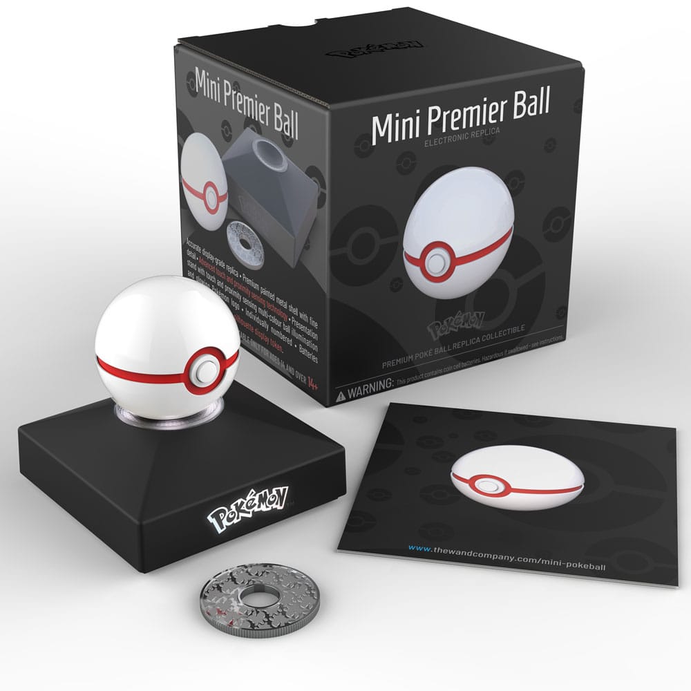 Pokémon Diecast Replica Mini Premier Ball Replicas