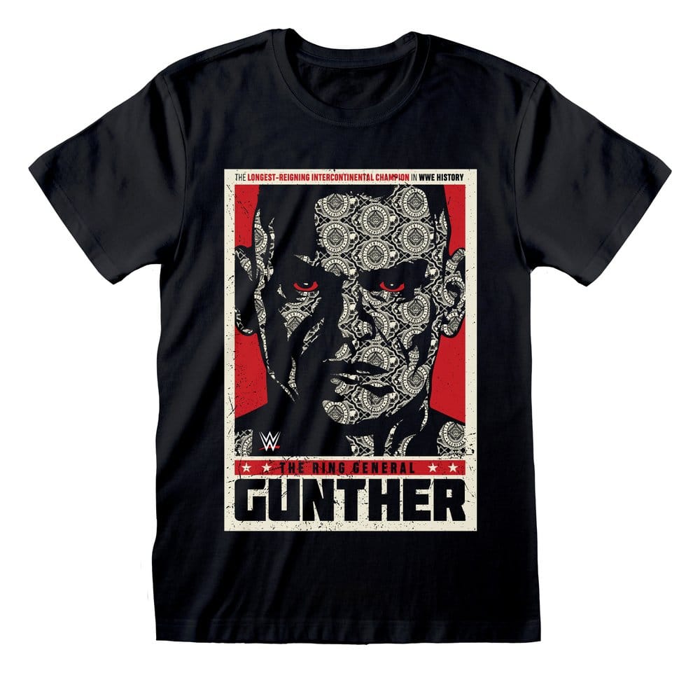 WWE T-Shirt Gunther Black Size L