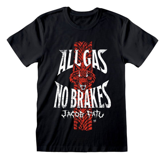 WWE T-Shirt All Gas Black Size XL
