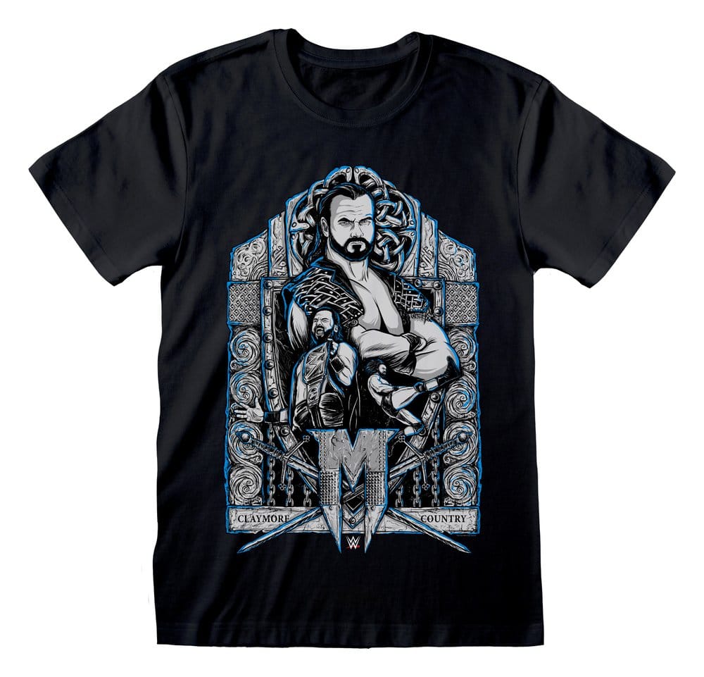 WWE T-Shirt Drew Black Size XL