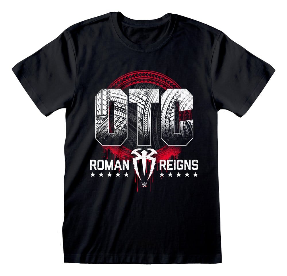 WWE T-Shirt OTC Black Size XL