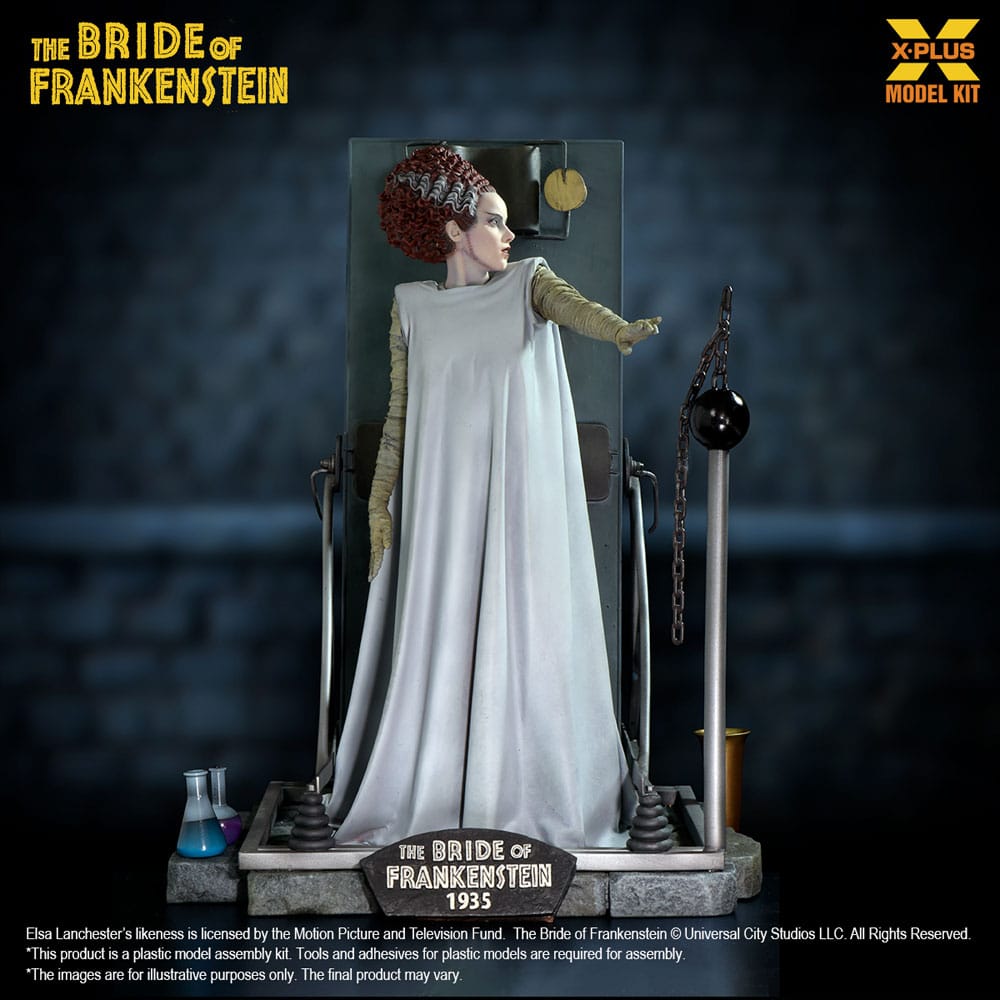 The Bride of Frankenstein Plastic Model Kit 1/8 Bride of Frankenstein 21 cm Model kits