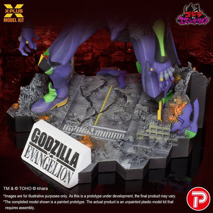 Godzilla vs. Evangelion Plastic Model Kit Evangelion Test Type-01 “G” Awakened Form 20 cm