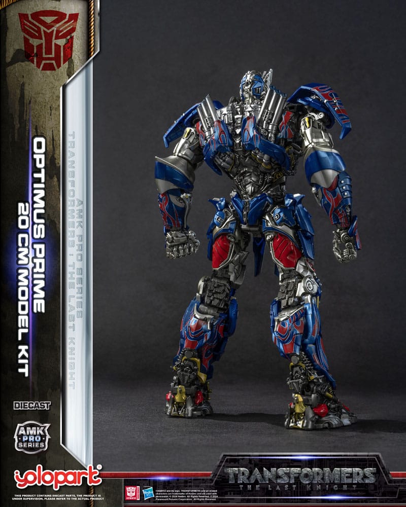 Transformers: The Last Knight AMK Pro Series Plastic Model Kit Optimus Prime (Oversea Version) 20 cm Yolopark