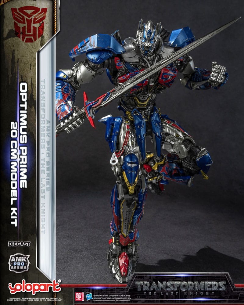 Transformers: The Last Knight AMK Pro Series Plastic Model Kit Optimus Prime (Oversea Version) 20 cm Yolopark