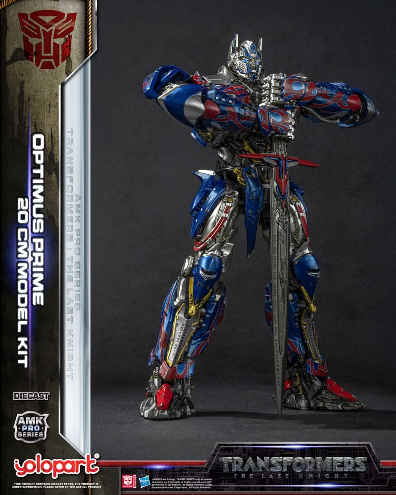 Transformers: The Last Knight AMK Pro Series Plastic Model Kit Optimus Prime (Oversea Version) 20 cm Yolopark