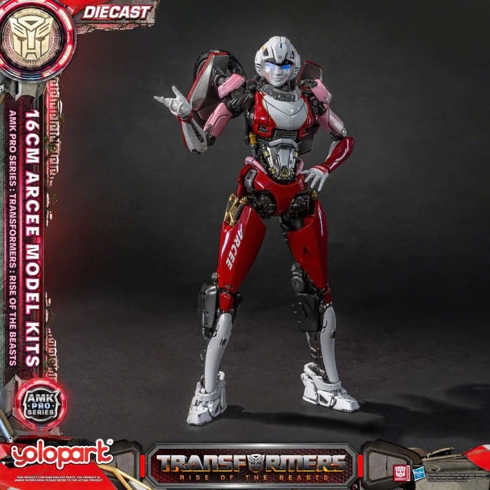 Transformers: Rise of the Beasts AMK Pro Series Model Kit Arcee 15 cm Yolopark