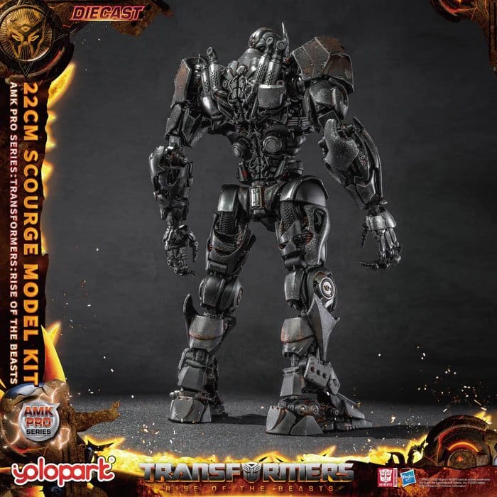 Transformers: Rise of the Beasts AMK Pro Series Model Kit Scourge (Oversea Version) 22 cm Yolopark