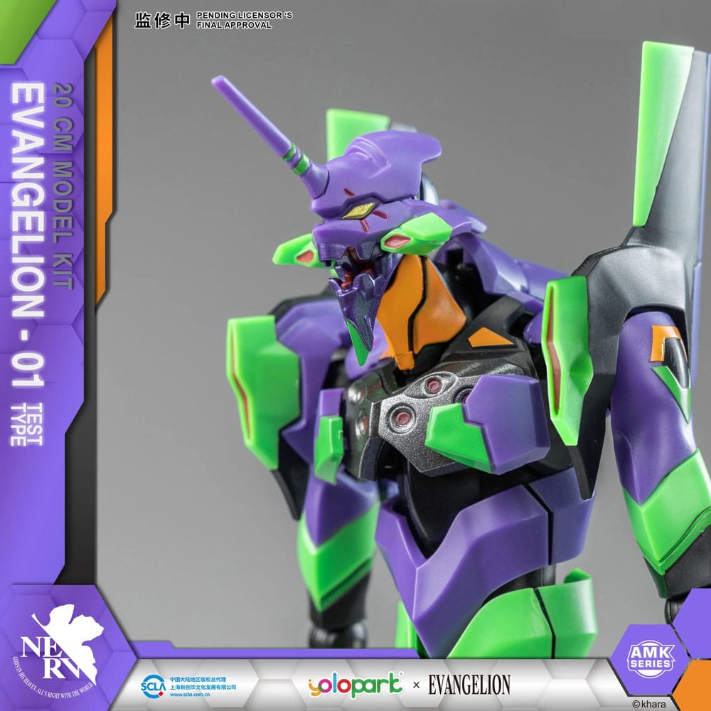 Neon Genesis Evangelion AMK Series Plastic Model Kit Eva-01 20 cm Yolopark