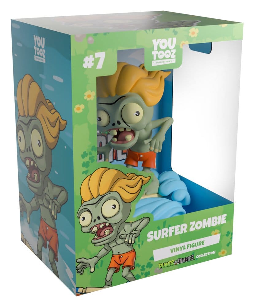 Plants vs. Zombies Vinyl Figure Surfer Zombie 10 cm