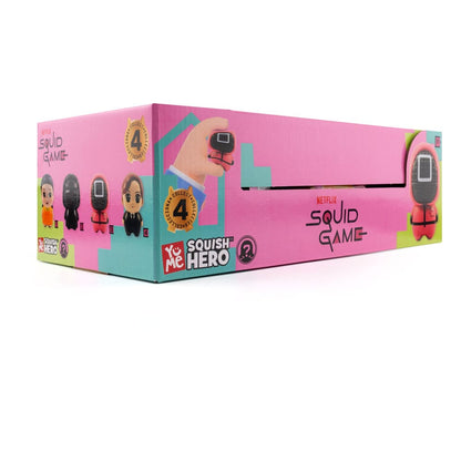 Squid Game Squish Hero Anti-Stress Figures 8 cm Display (12)