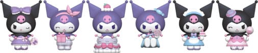 Sanrio Kuromi Party Series Mini Figures Kuromi  5 cm Blind Box Display (12) YuMe Toys