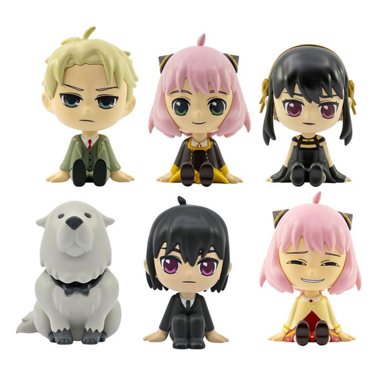 Spy x Family Bobble Hero Bobble-Head (Window Box Ver.) 6 cm Display (12) Mini-figures