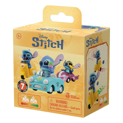 Lilo & Stitch Zoom Hero Pullback Vehicles with Figures Stitch (Blind Box Ver.) Assortment (12) YuMe Toys