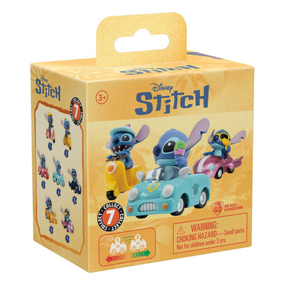 Lilo & Stitch Zoom Hero Pullback Vehicles with Figures Stitch (Blind Box Ver.) Assortment (12) YuMe Toys