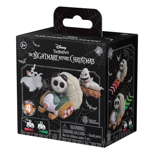 Nightmare Before Christmas Zoom Hero Pullback Vehicles with Figures (Blind Box Ver.) Assortment (12) - FanofThings.co.uk