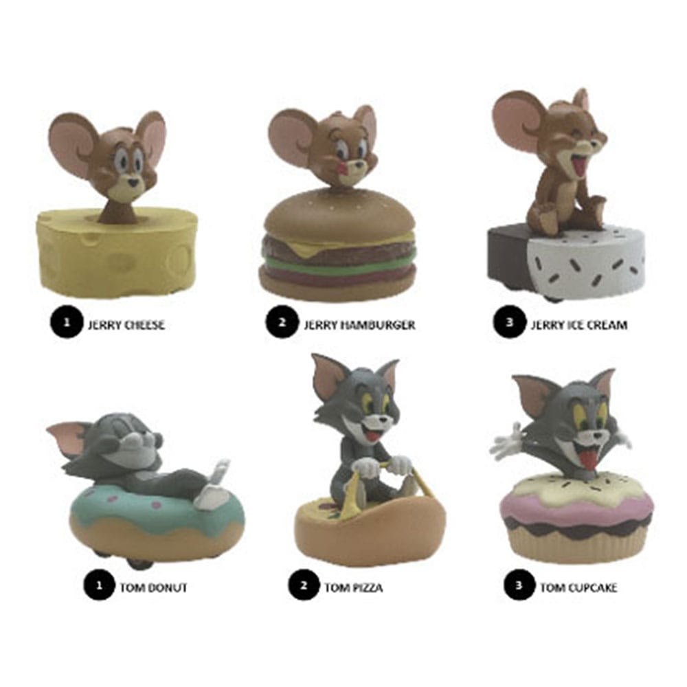 Tom & Jerry Zoom Hero Pullback Vehicles with Figures Assortment (12) YuMe Toys