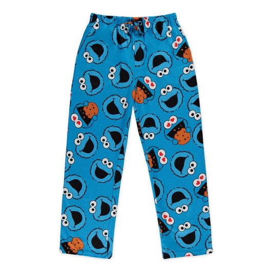 Sesame Street Jersey Pants Cookie Monster Size L