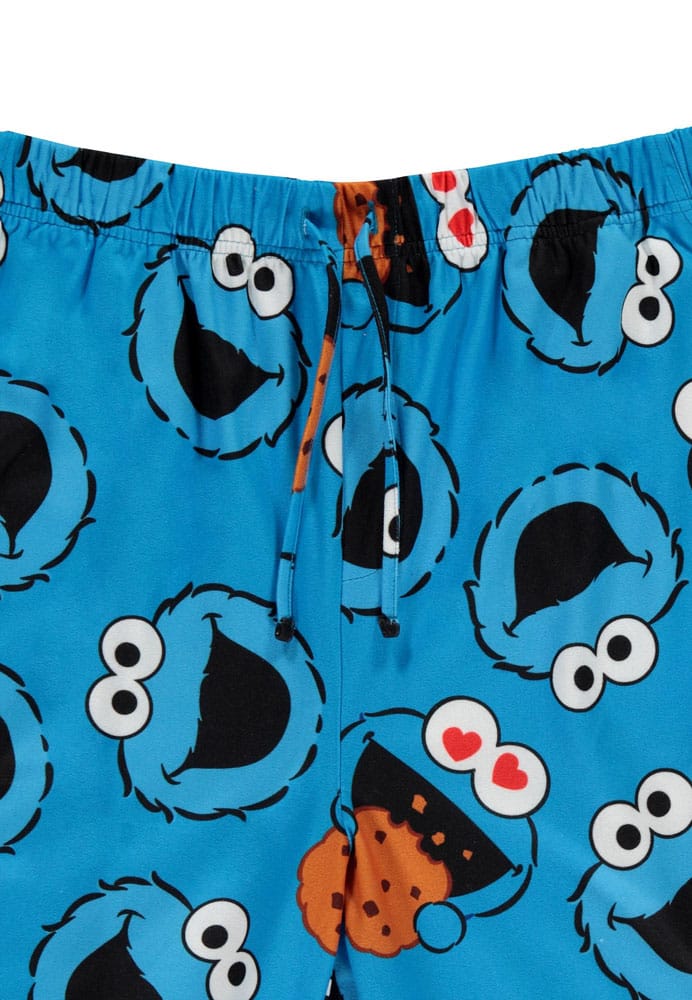 Sesame Street Jersey Pants Cookie Monster Size M
