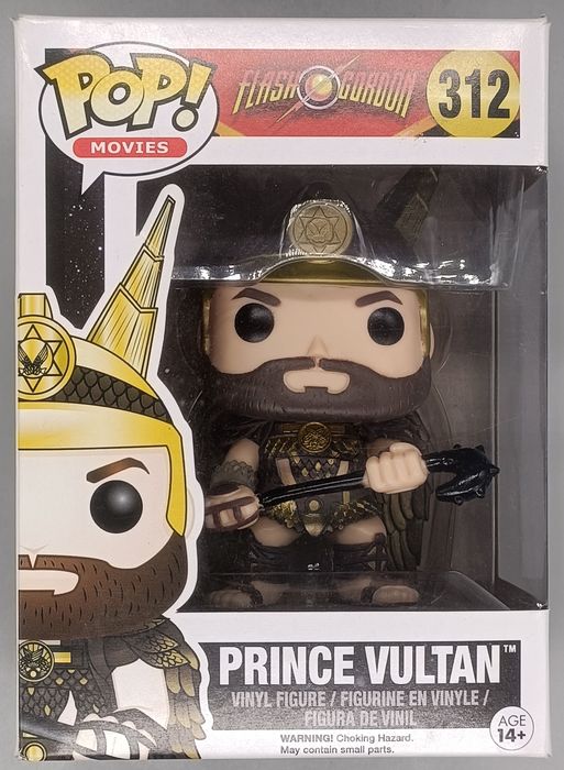 312 Prince Vultan - Flash Gordon - Box Damaged Funko POP