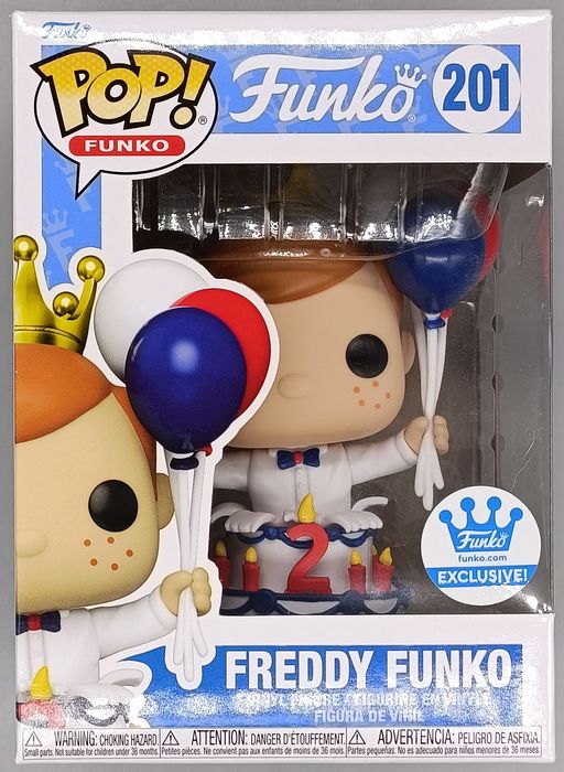 201 Freddy Funko (in Cake) Funko (Freddy) 2nd Year Funko POP