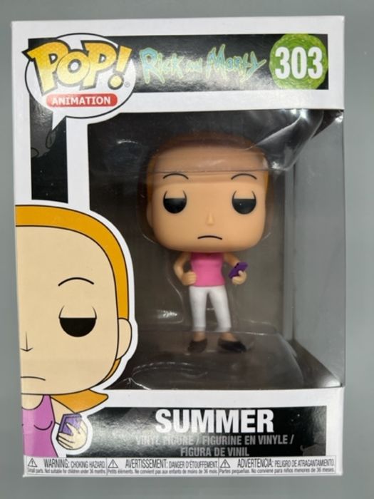 303 Summer - Rick and Morty - Box Damaged Funko POP