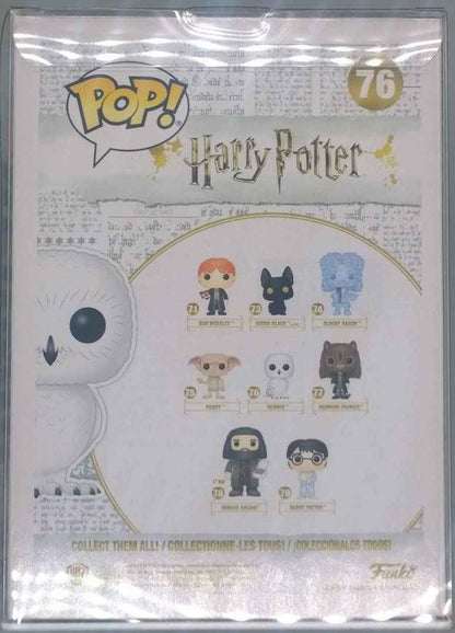 76 Hedwig - Flocked - Harry Potter Funko POP