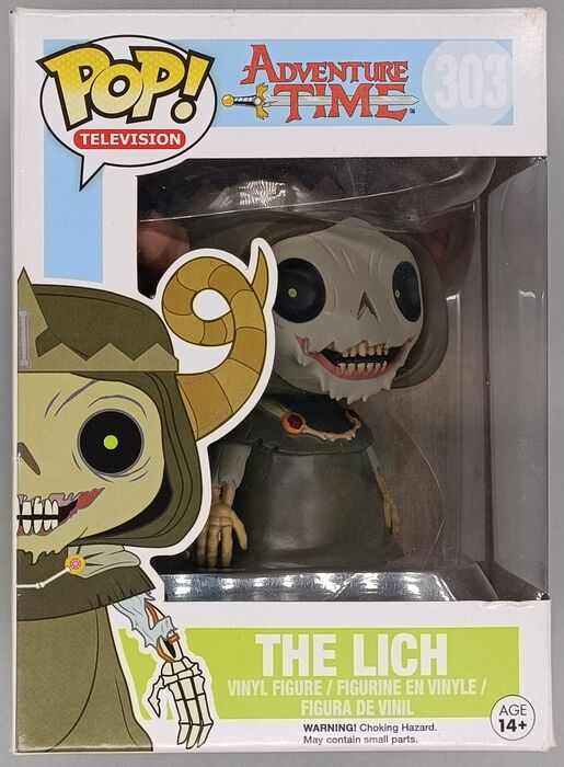 303 The Lich - Adventure Time - Box Damaged Funko POP Funko