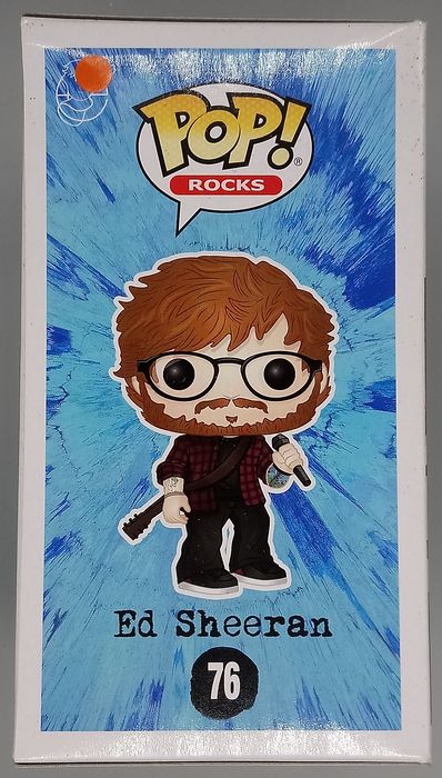 76 Ed Sheeran - Rocks - Box Damaged Funko POP