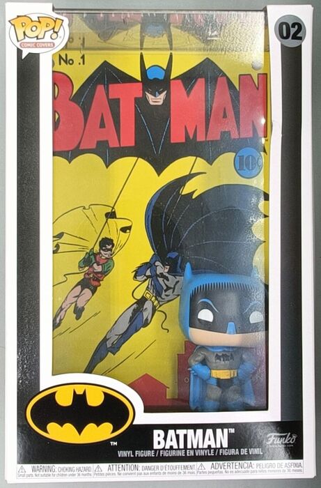02 Batman - Comic Covers - Box Damaged Funko POP Funko