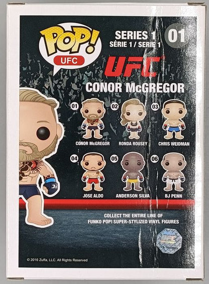 01 Conor McGregor - UFC - Box Damaged Funko POP