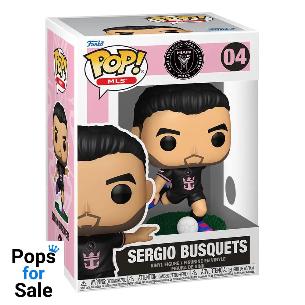 04 Sergio Busquets (away) - Inter Miami - MLS Funko POP