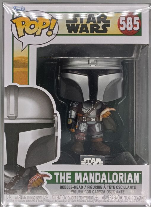 585 The Mandalorian - Star Wars Book of Boba Fett - New Funko POP in Protector Funko