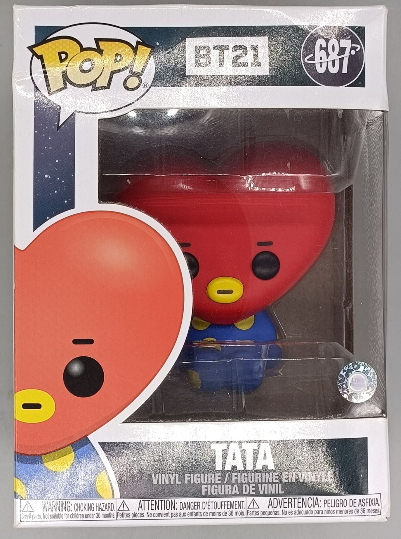 687 Tata - BT21 - Funko POP - Box Damaged