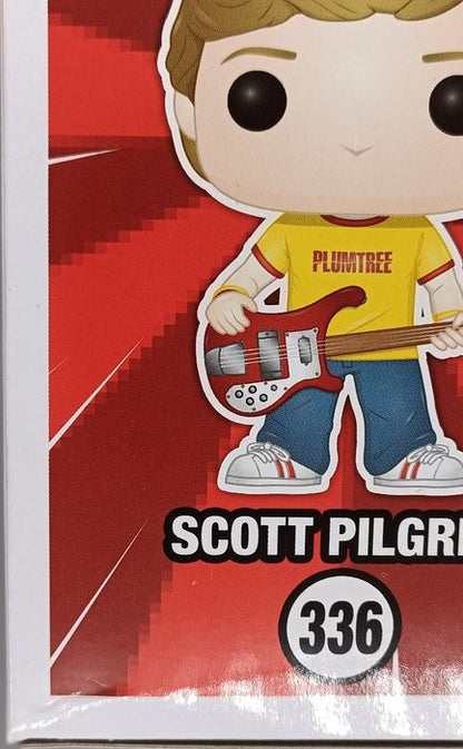 336 Scott Pilgrim (Plumtree Shirt) Scott Pilgrim VS the Word Box Damaged Funko POP