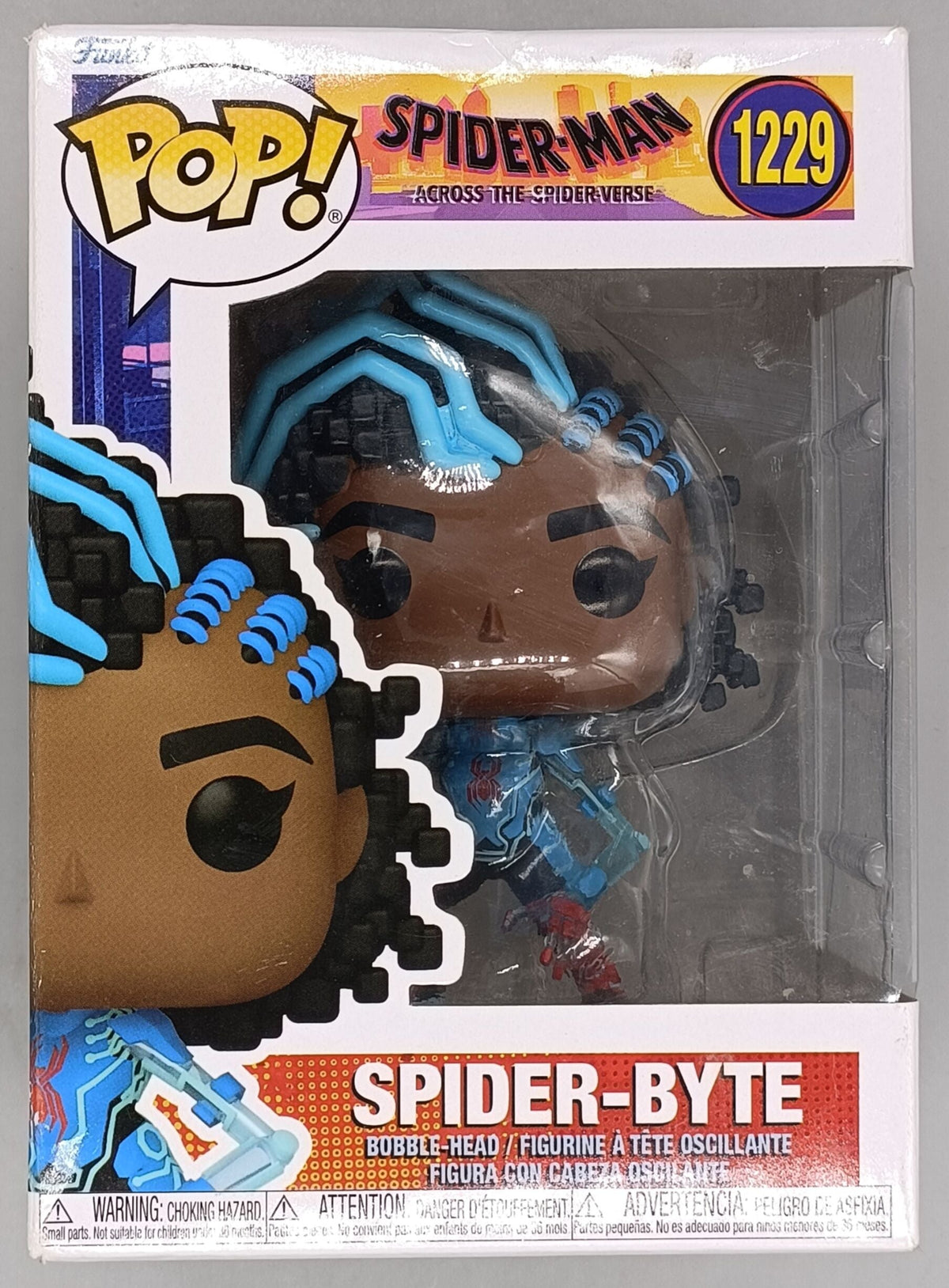1229 Spider-Byte Marvel Spiderman Across The Spiderverse Funko POP - Box Damaged Funko
